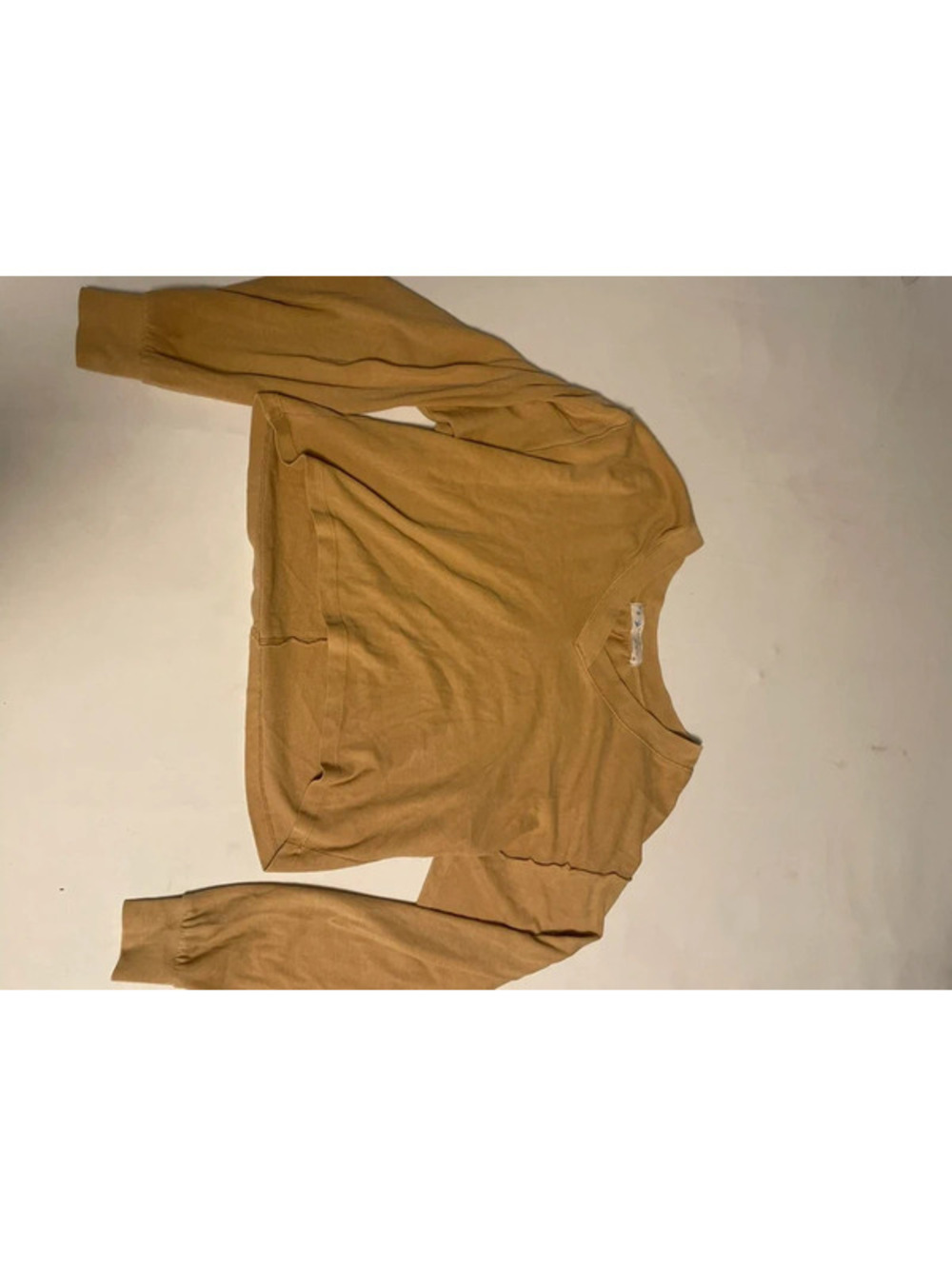 her entire name says grace yellow long sleeve shirt medium